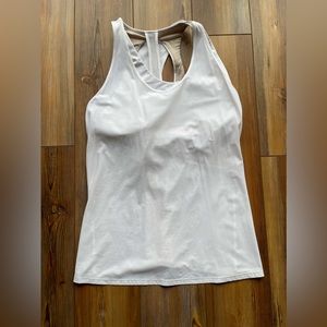 Lululemon Cross Conditioning 2-In-1 Tank - White
